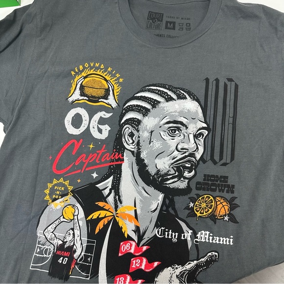 Miami Heat Haslem Tshirt - Picture 3 of 4